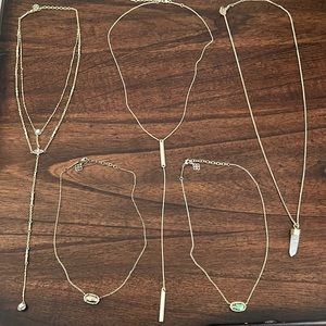 Kendra Scott Necklaces- $50 for 5